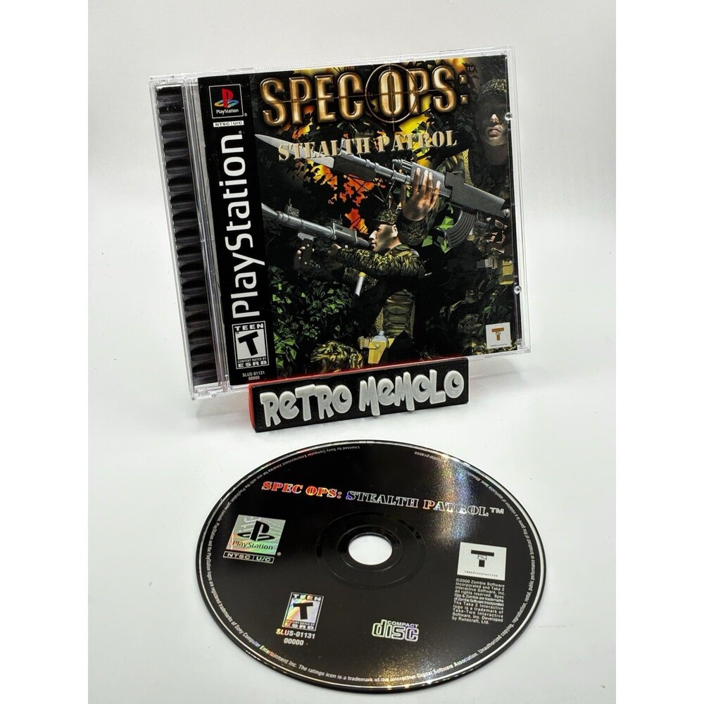 Spec Ops: Stealth Patrol (PlayStation 1 PS1) CIB COMPLETE & TESTED